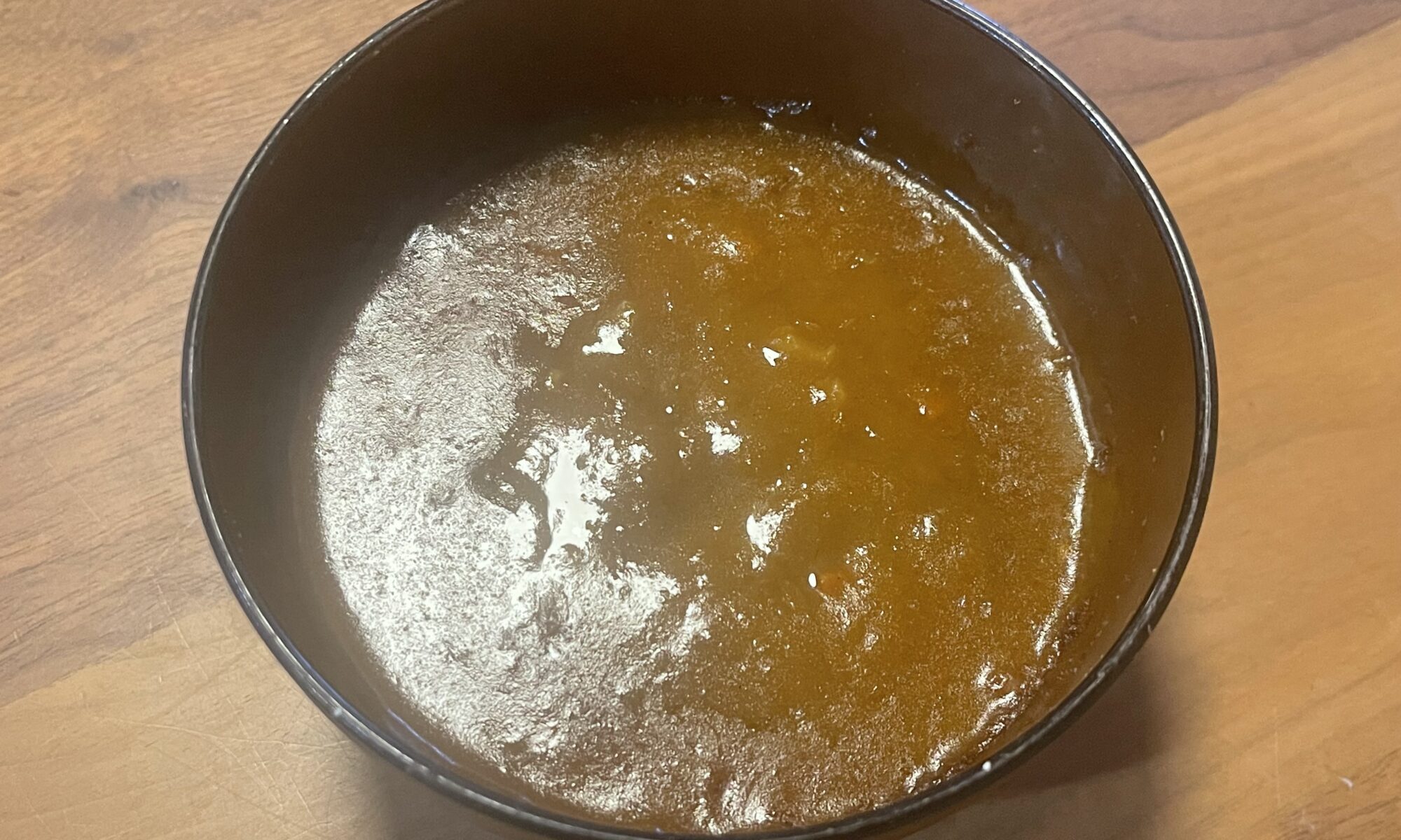 無印良品「素材の旨みとけこんだ 野菜カレー」を実際に盛りつけた写真